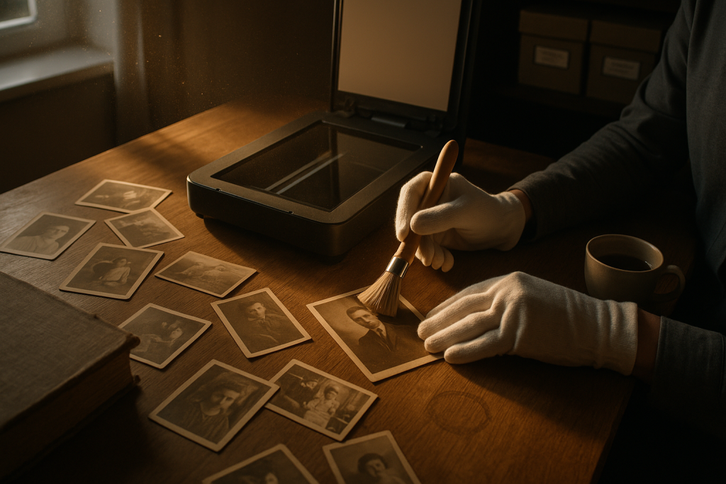 Як оцифрувати старі фото: дбайлива робота зі сканером і архівом
